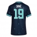 Tanie Strój piłkarski Niemcy Leroy Sane #19 Koszulka Wyjazdowej dla damskie MŚ 2026 Krótkie Rękawy